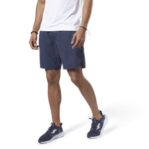 Spodenki Męskie Reebok One Series Training Colorblock Granatowe PL 93HDNQP